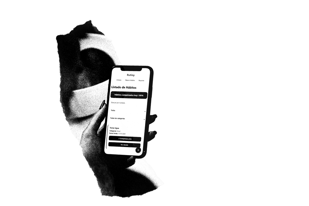 RUTINY fragmento negro