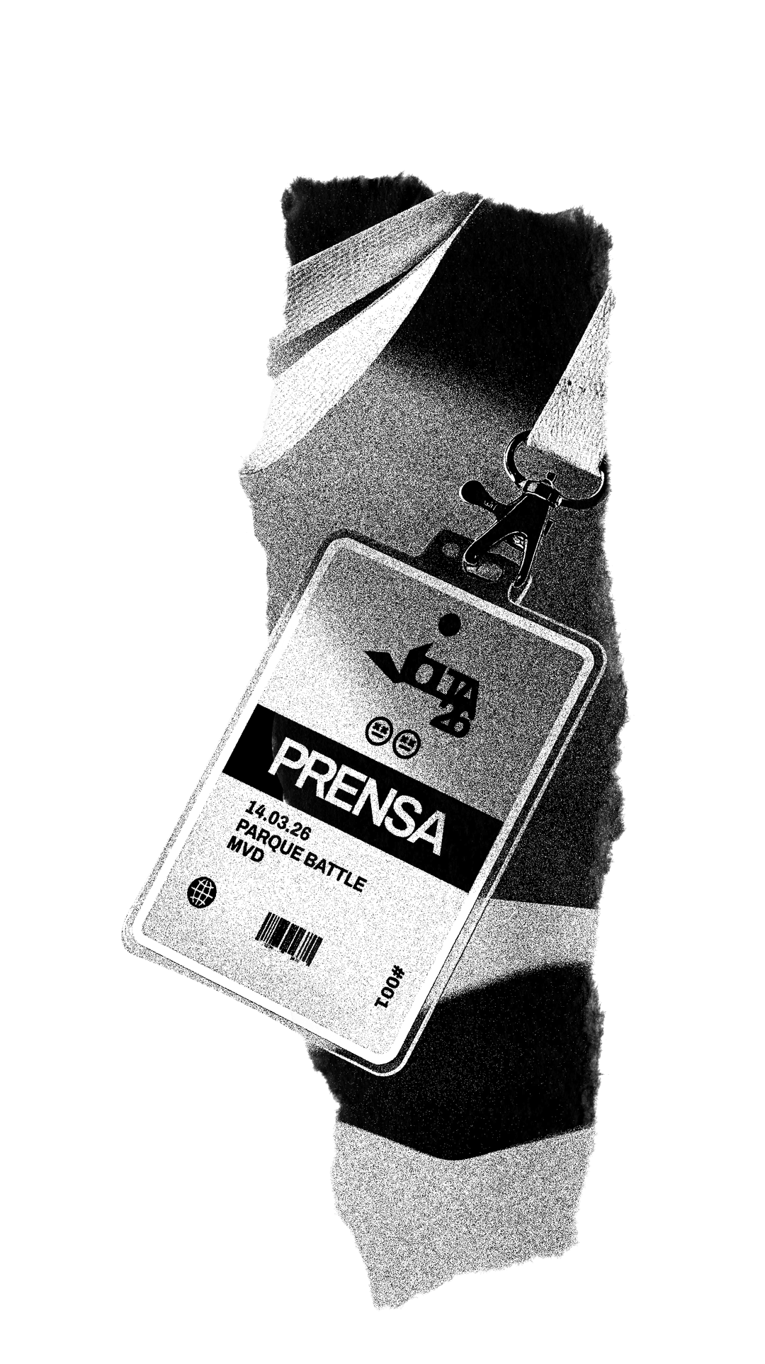 VOLTA fragmento negro