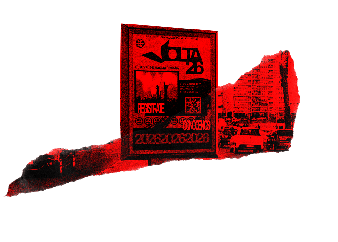 VOLTA fragmento rojo